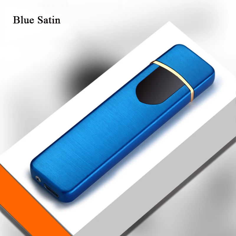 USB перезаряжаемые беспламенные зажигалки для свечей из цинкового сплава