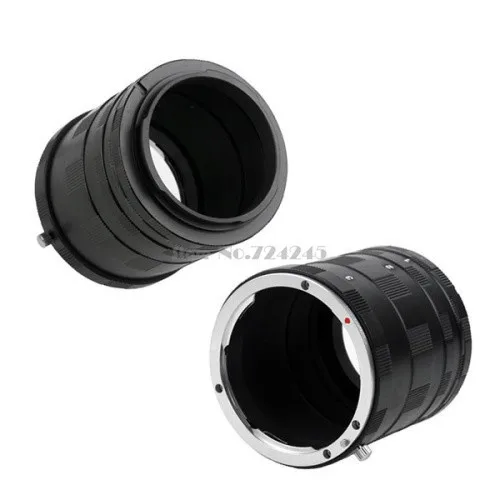 Металлический Макро Удлинитель кольцо адаптер Набор для CANON DSLR Объектив камеры 50D