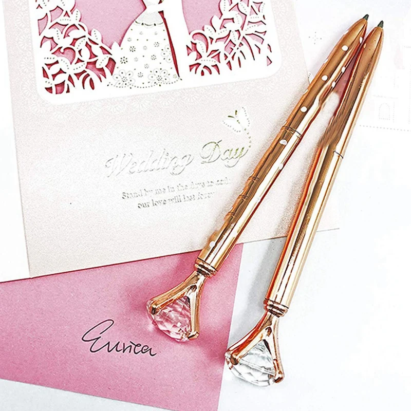 Ручки со стразами милые шариковые ручки алмазная ручка офисные принадлежности