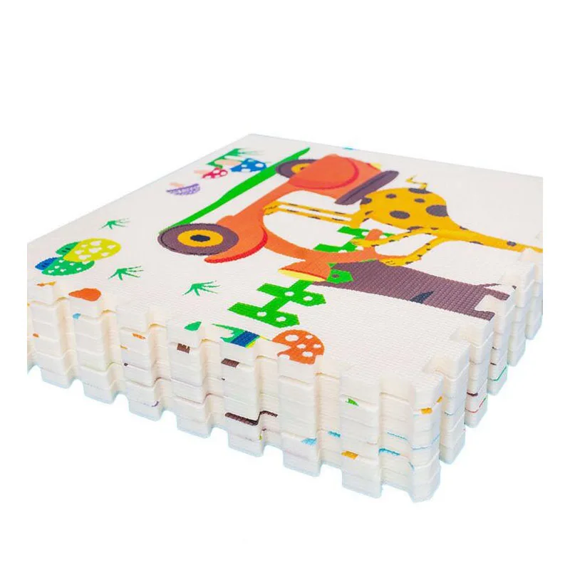 Детский игровой коврик для ползания XPE2CM толстый экологически чистый нетоксичный