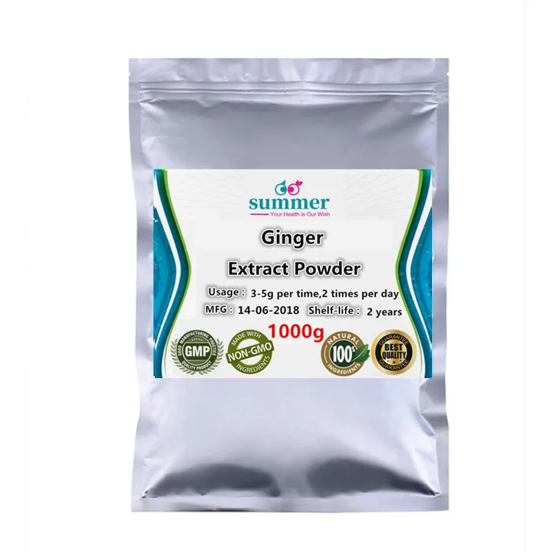 Экстракт имбиря 20:1 в порошке 1000 г цингиберский лекарственный экстракт Roscoe RHIZOMA