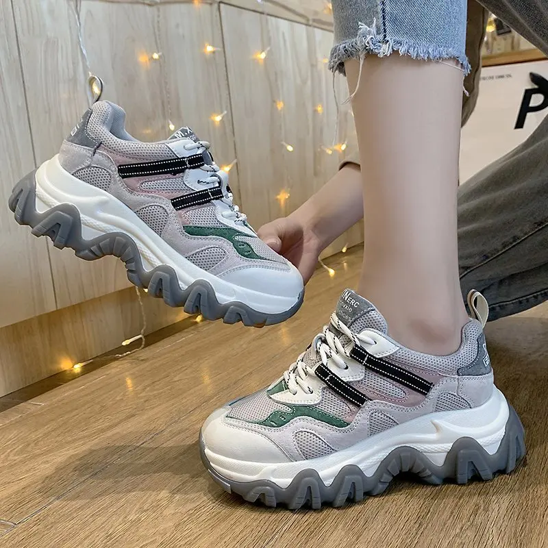 

Новинка 2021, Женская Высококачественная обувь, осенние кроссовки, женская спортивная обувь, женская прогулочная обувь, мягсветильник Улична...