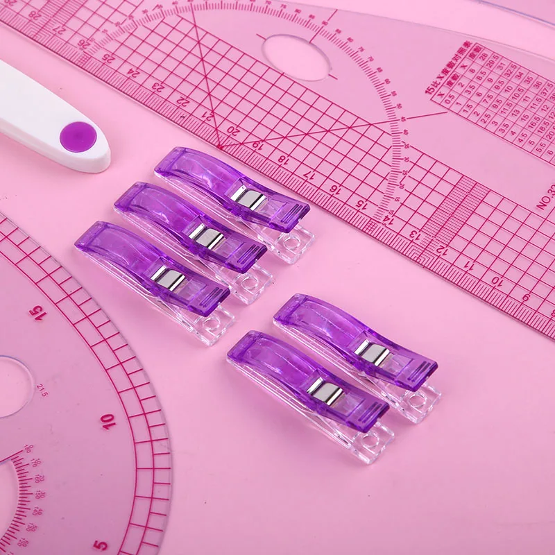 Пластиковые французские кривые линейки Nonvor метрические швейные инструменты