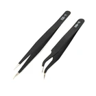 2 шт., пинцет из нержавеющей стали для ремонта телефонов