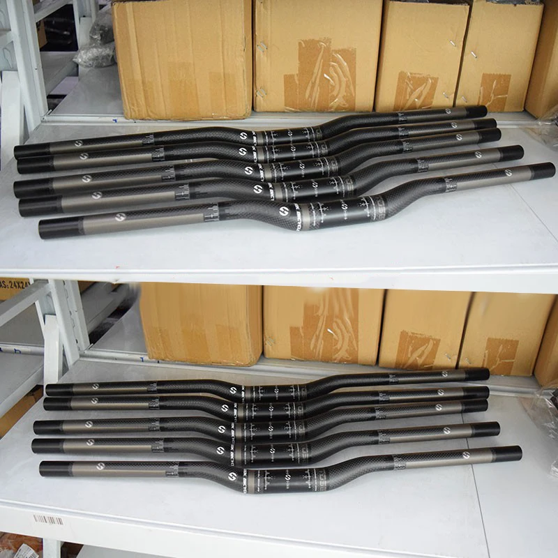 Матовый руль для горного велосипеда из углеродного волокна 660/680/700/720/760 мм * 31 8