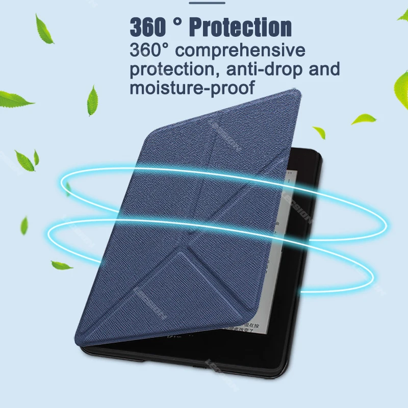 Кожаный чехол для Kindle Paperwhite 4 3 2 1 E21 5th 6th 7th 10th Generation 2019 2018 6 дюймов | Компьютеры и