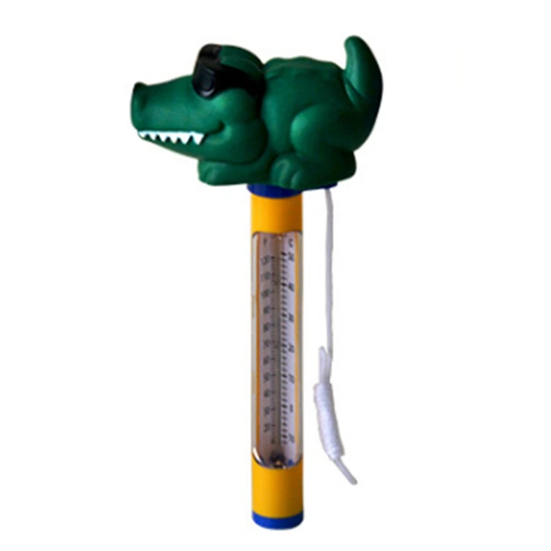 

1PCS Swimming Pool Thermometer Water Cute Cartoon Thermometer With Bath String Pool Hot Spring Spa Bathtub