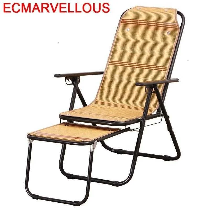 Cama Plegable Abatible de bambú Para salón, sillón Reclinable, Moderno Para Sala...