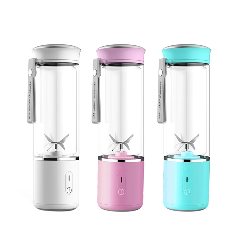 値段 ポータブル電気ジューサー,450ml,ミキサー,スムージーミキサー,フードプロセッサー,ジュース抽出器