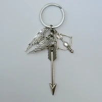 new personality arrow keychain feather bows and arrows fine jewelry love arrows send friends gifts