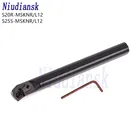 1 шт. внутреннее отверстие для проворачивания Арбор S20R-MSKNR12 S25S-MSKNR12 ЧПУ токарные станки S20R-MSKNL12 внутренные поворачивые инструмент S25S-MSKNL резак