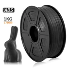 Нить для 3d-печати KAIGE ABS, 1,75 мм, черные заготовки, подходит для высокопрочных чертежей