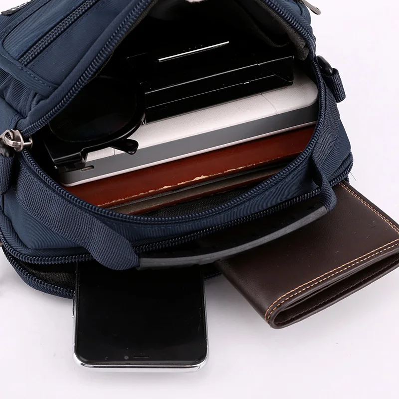 Многофункциональная мужская сумка через плечо 2021 на водонепроницаемая деловая