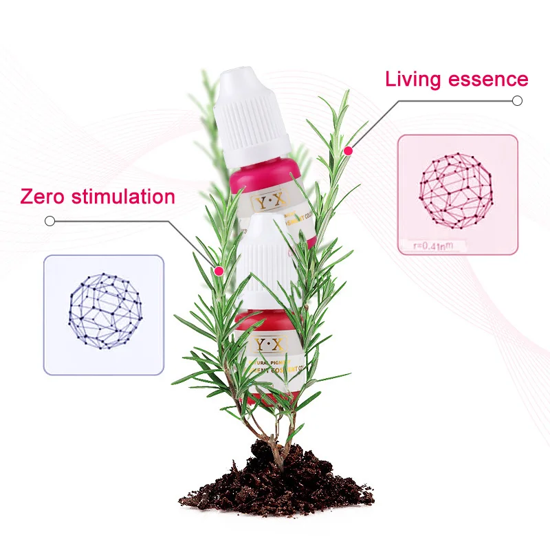 Лучший полуперманентный макияж чернила для бровей губ линия глаз цвет