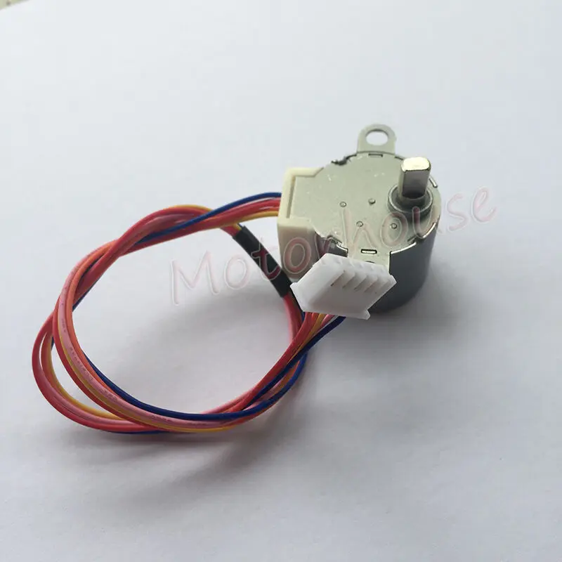 Микро шаговый двигатель 24BYJ48 DC 12 В 4 фазы 5 проводов редукция коробки ed кондиционер