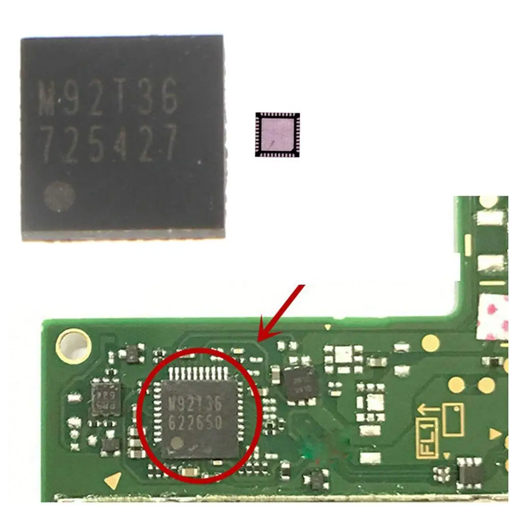 Замена питания батарея зарядки IC чип M92T36 HDMI совместимая материнская плата M92T17