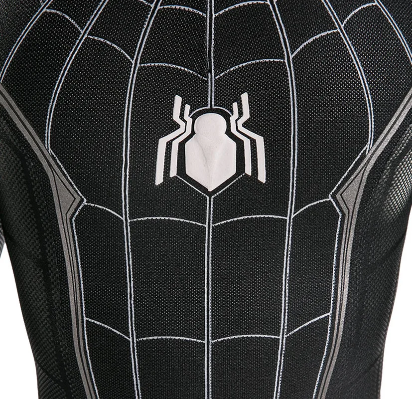 Back-to-School Hero Return Black Spiderman Conjoined Costume Spider-man Battle Clothes Role Playing Clothing New | Дом и сад