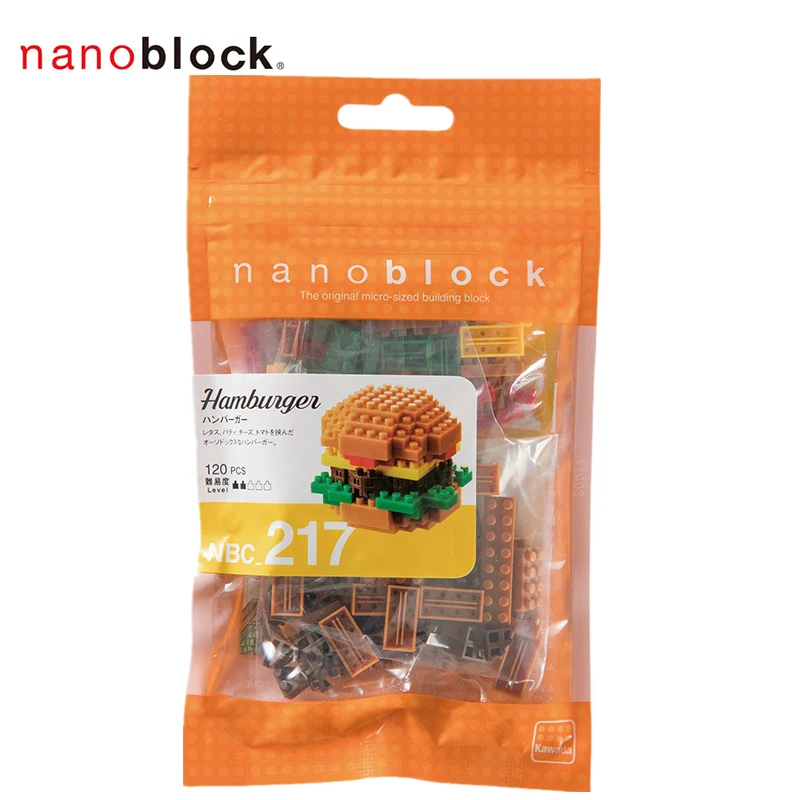 Kawada Nanoblock гамбургер 124 шт NBC_217 | Игрушки и хобби
