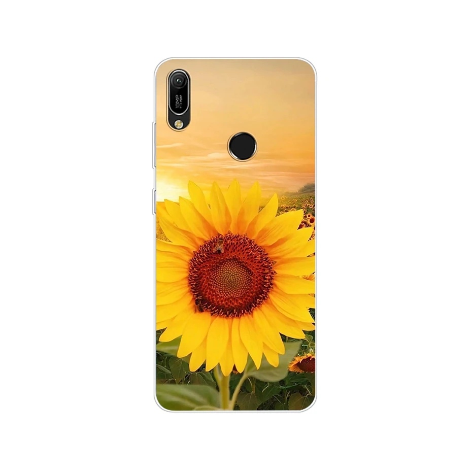 Чехол для Huawei Y6 2019 дюйма мягкий силиконовый чехол из ТПУ телефона Y 6 6Y 09
