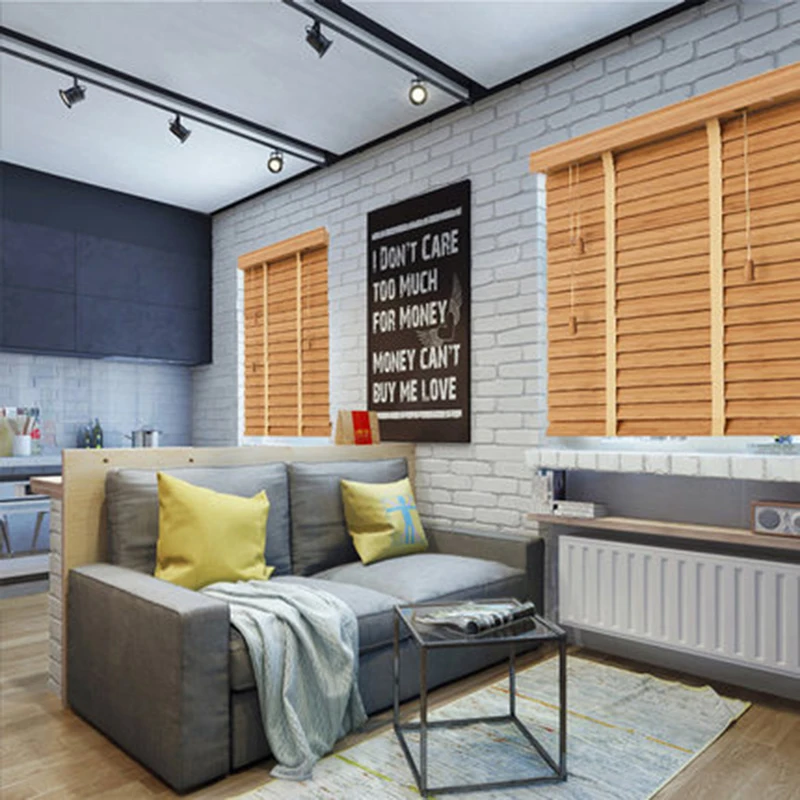 Бамбуковые подъемные жалюзи 50 мм планка по индивидуальному заказу Размеры