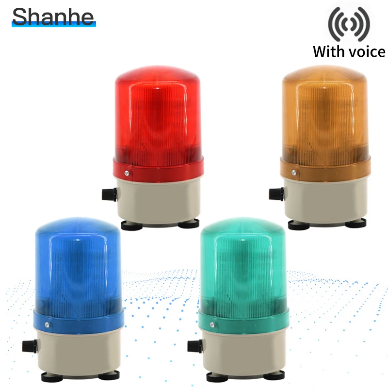 Вращающийся светодиодный стробоскоп сигнальная лампа светильник