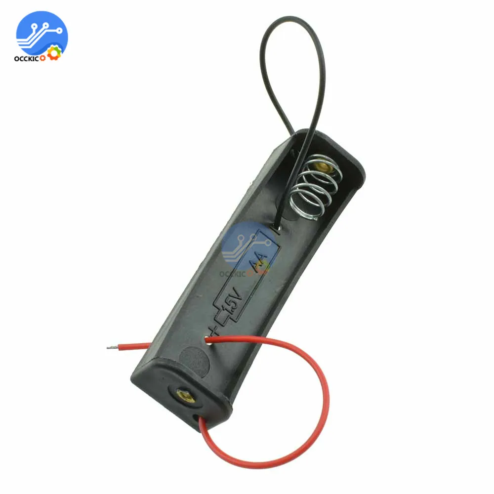 10 шт./лот держатель для батарей AA блок питания органайзер с 5 &quotсвинцовым