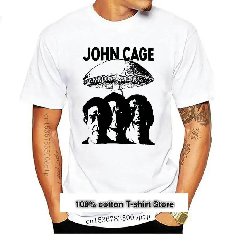 

Camiseta de John Cage, color negro, DMN