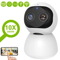 1080p wifi camera ip security surveillance smart home indoor cctv ptz 360 10x zoom baby monitor securite video kamera 2 4g cam