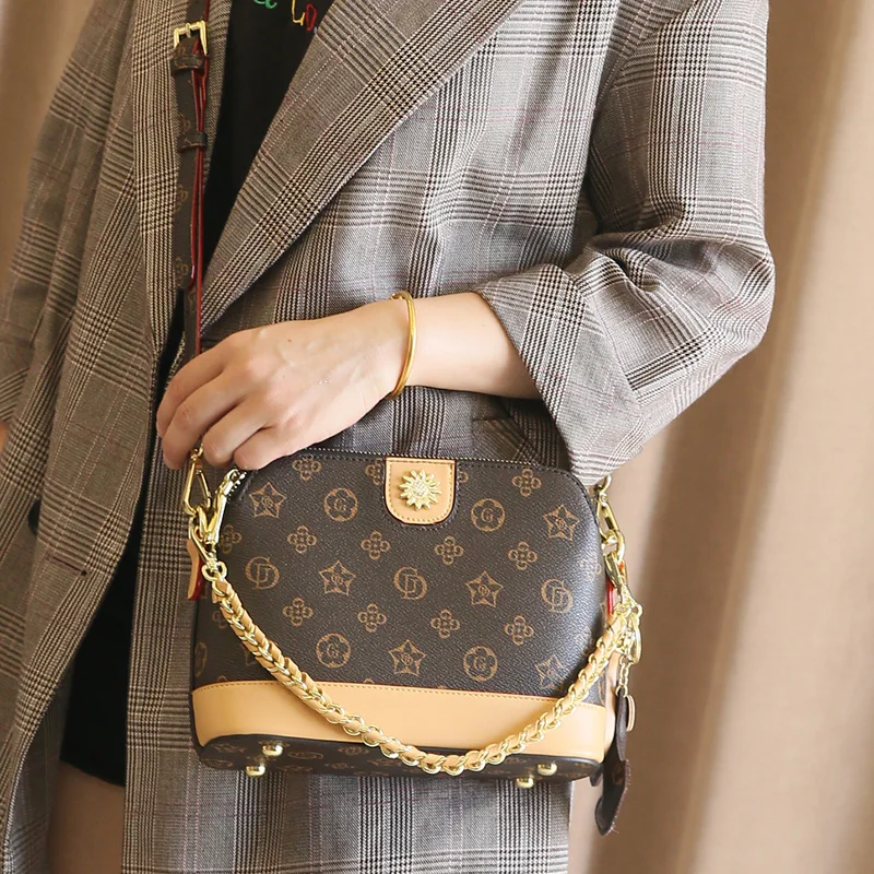 

Bags for Women Famous Luxury Brand 2021 New Leather Shoulder Diagonal Portable Trend Printing Channel Bag Fashionable Purses Cc