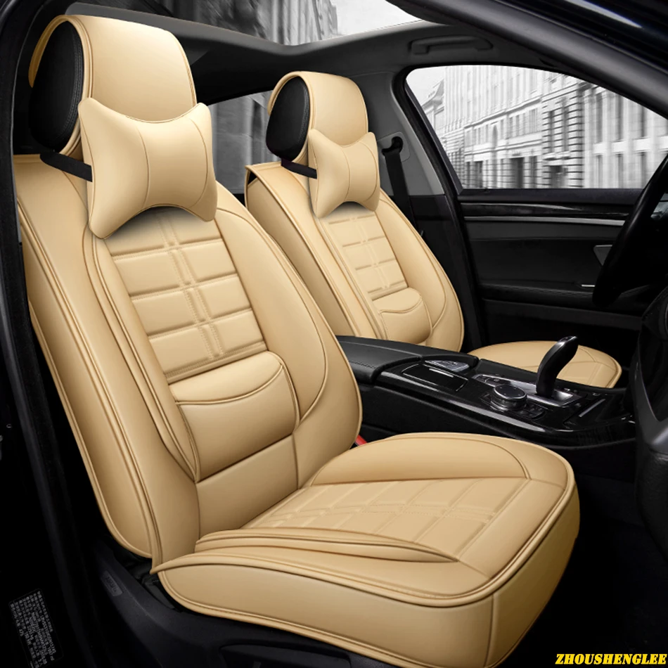 Авто из искусственной кожи для автомобильных сидений для ssangyong korando zotye t600 peugeot 508 sw 607 507 407 408 mercedes w245 подушки сиденья автомобиля