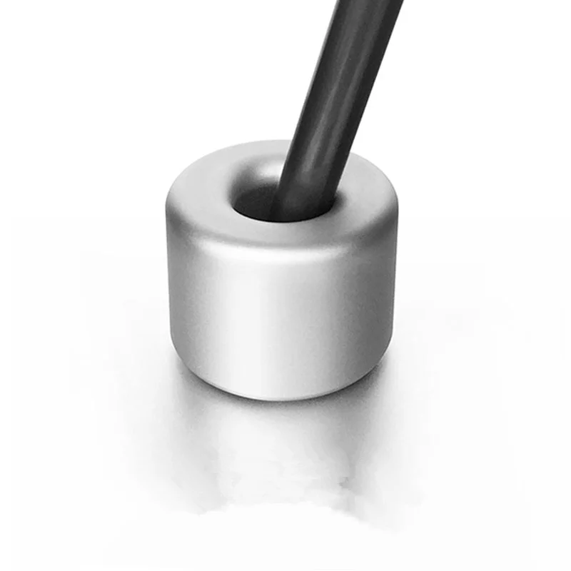 

Mini Creative Aluminum Alloy Pen Holder Business Office Supplies Desktop Storage Tools