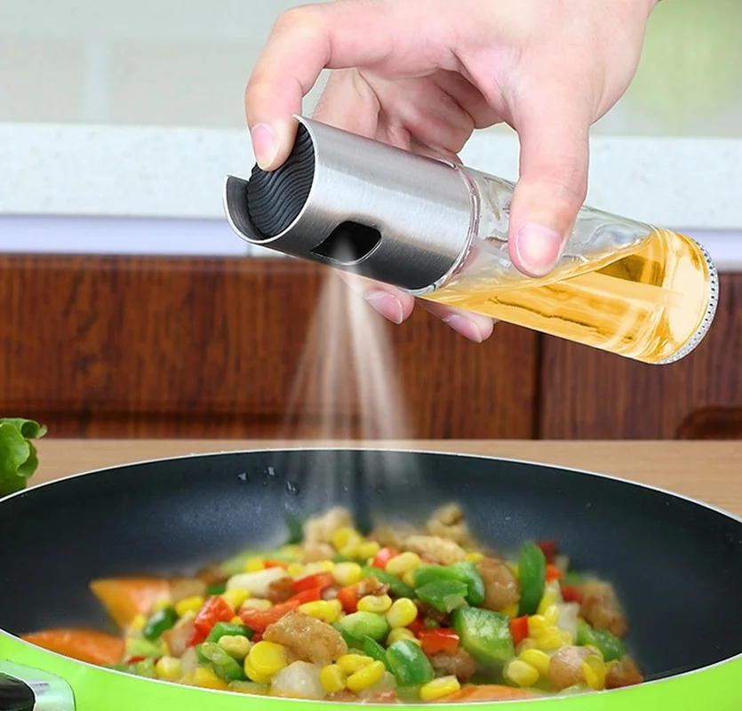 

Kitchenware BBQ Baking Olive Oil Spray Bottle Oil Vinegar Spray Bottles Water Pump Gravy Boats Grill Sprayer Kitchen Tool