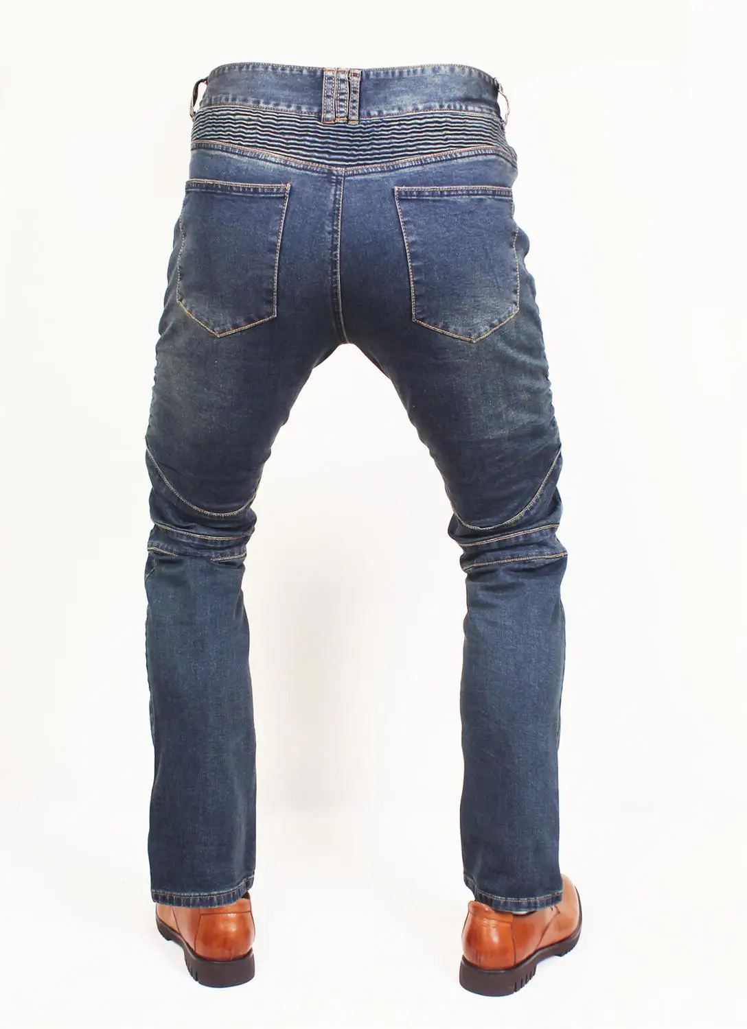 Классические мотоциклетные брюки KOMINE мужские джинсы для езды на мотоцикле без