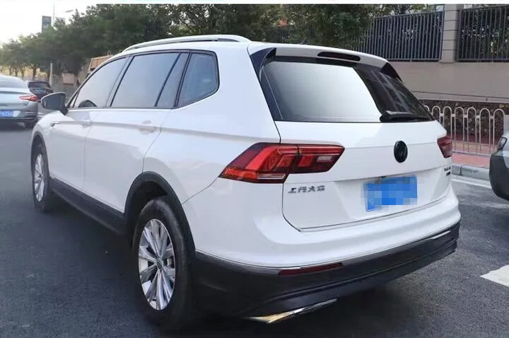 Боковой спойлер Tiguan L для Volkswagen 2015 2018 боковой из АБС пластика цвет заднего крыла