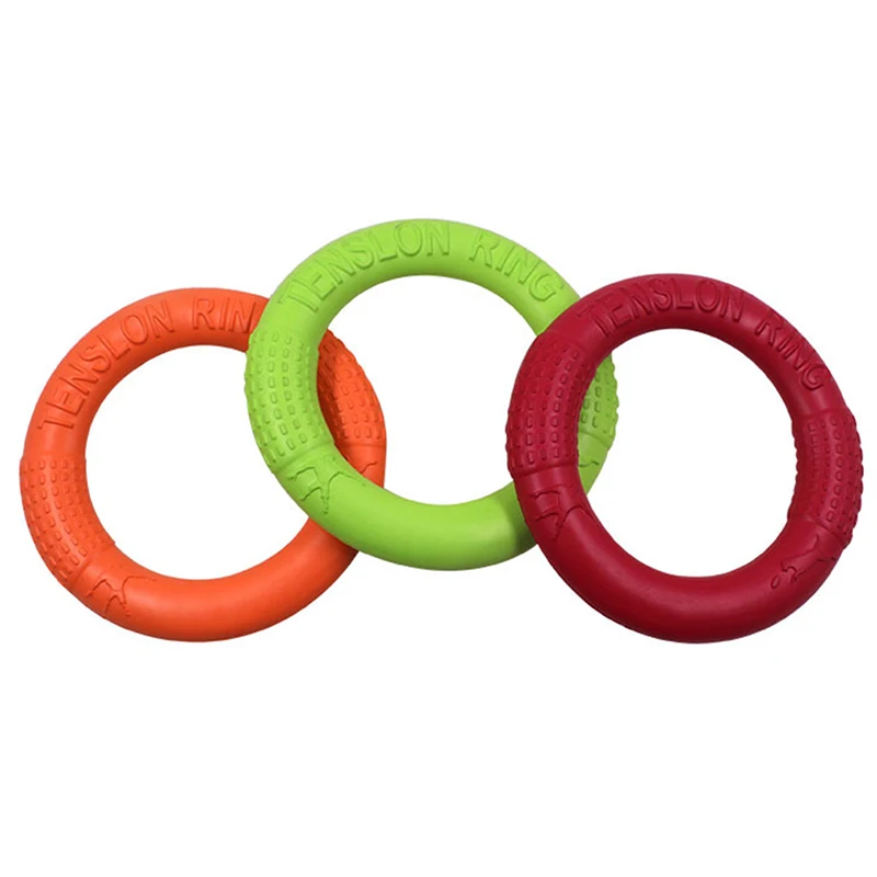 Летающие диски для домашних животных кольцо дрессировки собак из ЭВА устойчивый