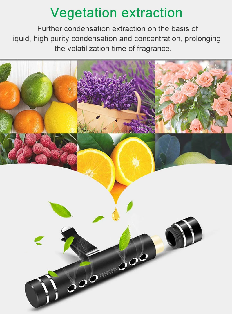 Освежитель воздуха для автомобиля твердый ароматизатор с зажимами