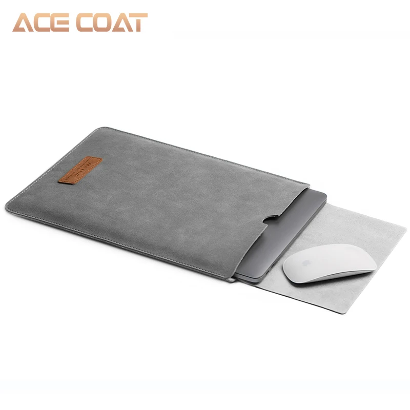 Защитная сумка ACECOAT Jumbuck из искусственной кожи для Apple Macbook Air Pro Retina13 12 15 чехол для ноутбука mac book air 13 Чехол
