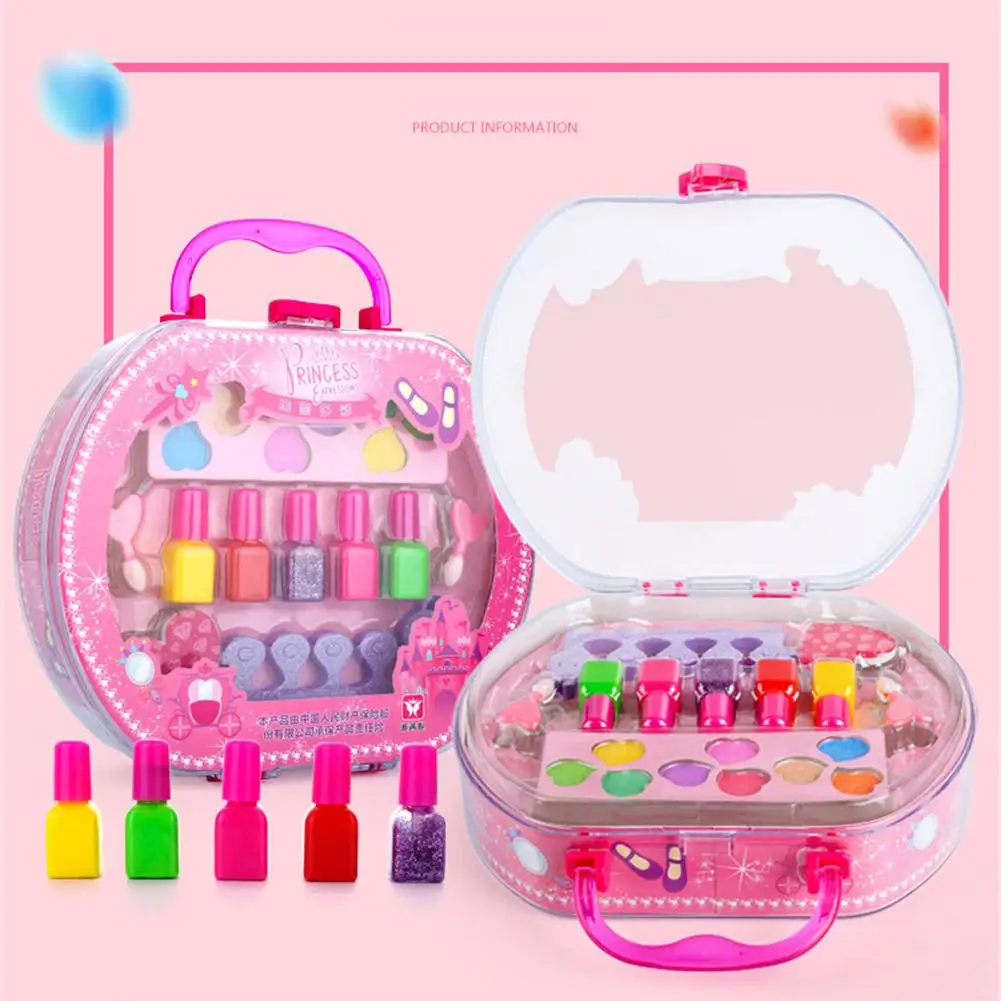 Детская Косметическая игрушка сумочка коробка для хранения девочек сценический