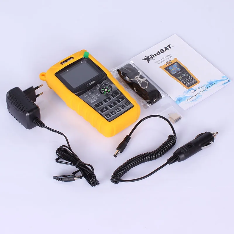 Спутниковый искатель VF-6800 комбинированный спутниковый Dvb-t2/DVB S2/DVB C ресивер Dvb t2