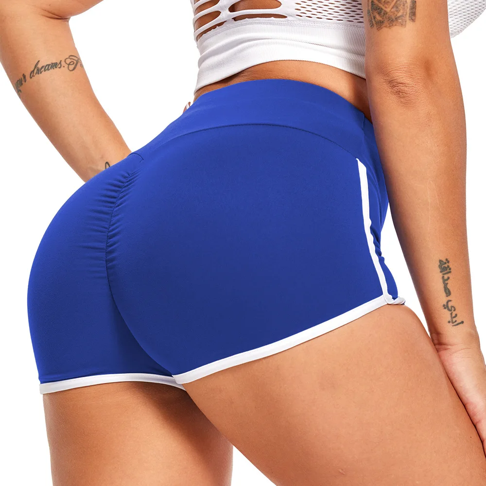 

Seamless Yoga Shorts Running Sports Fitness High Waist Peach Hip-Lifting Shorts Workout Clothes Gym Leggings Shorts for Women