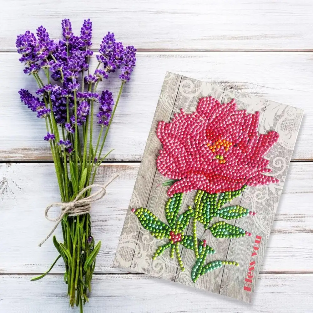 5D DIY сверла алмазная живопись Валентина поздравительная открытка праздничные