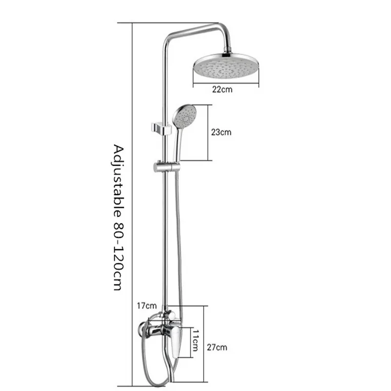 Новинка 2021 качественный набор для душа ванной комнаты тропический душ |