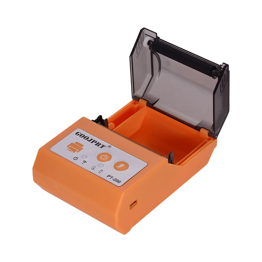 GOOJPRT портативный беспроводной BT 58 мм чековый термопринтер персональный мини