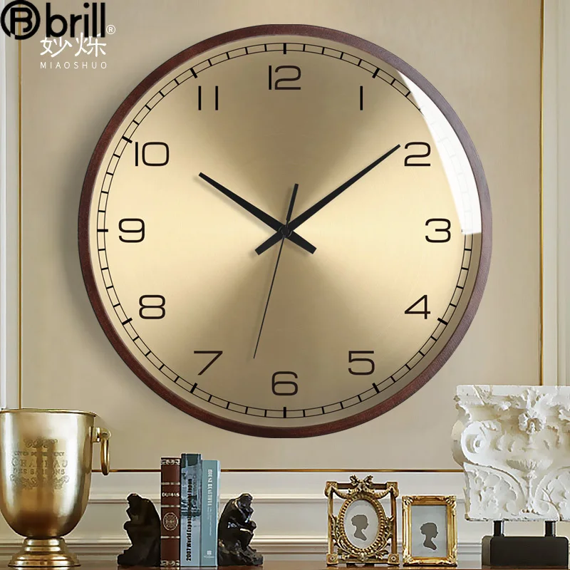 

Роскошные большие настенные часы в скандинавском стиле, настенные золотистые украшения для гостиной, спальни, современный дизайн, художественные настенные часы