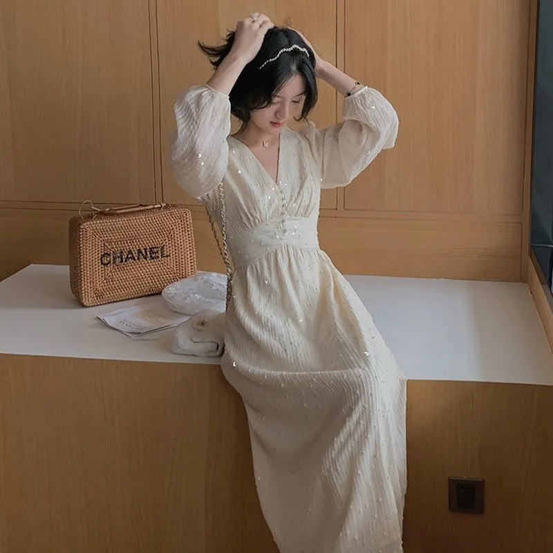 Женское платье миди с пайетками элегантное винтажное дизайнерское во