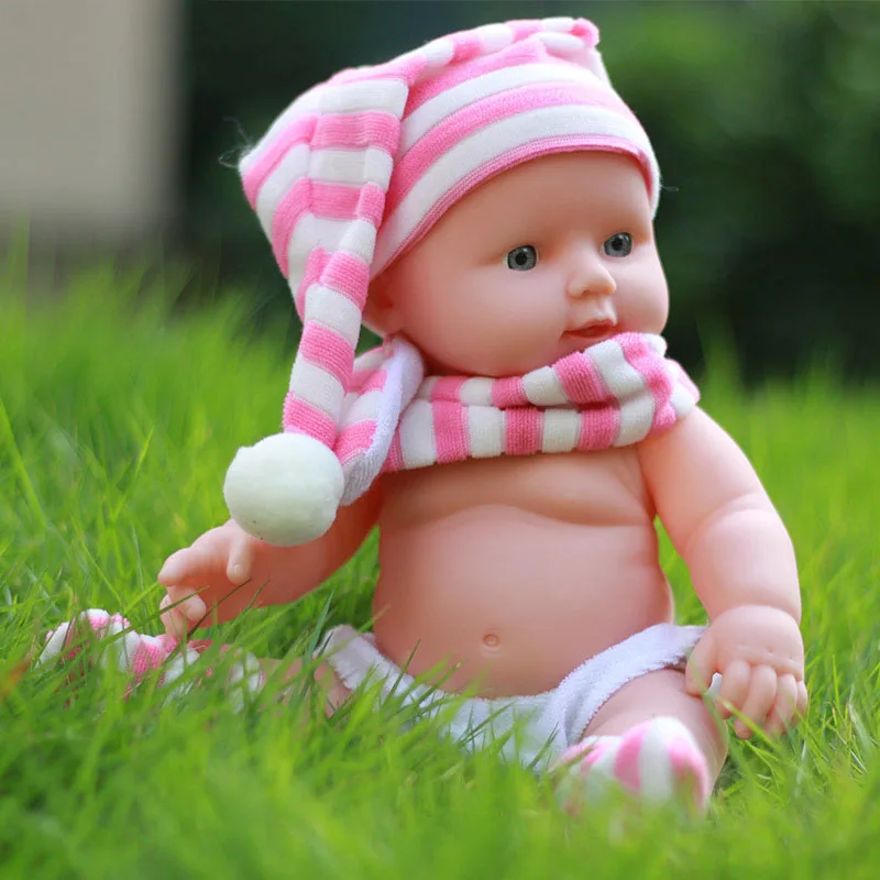 30 см Кукла реборн моделирование мягкий винил силиконовый реалистичный звук смех