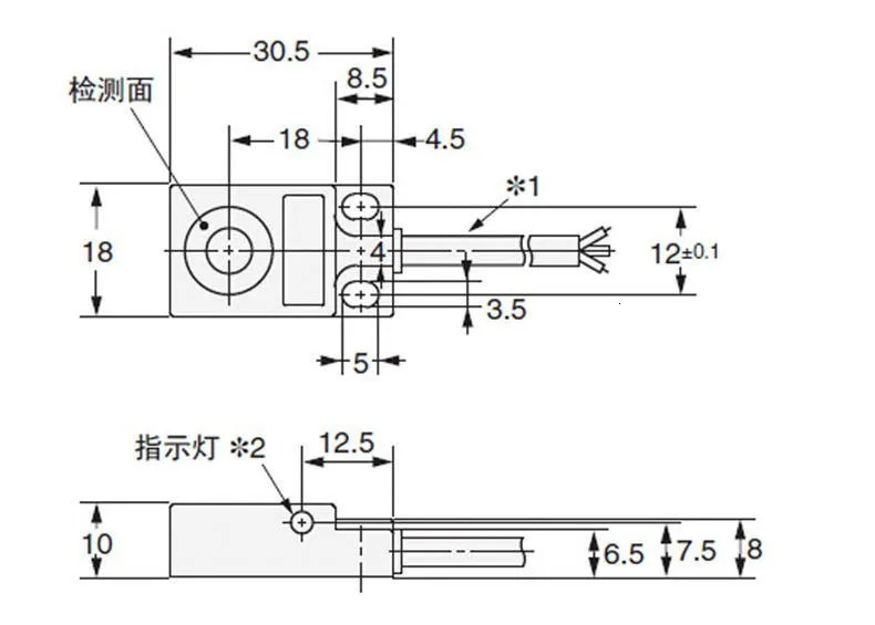 ShengYang TL-W5MC1 5 мм 3 провода Индуктивный датчик обнаружения переключатель NPN DC 6-36 в для Arduino