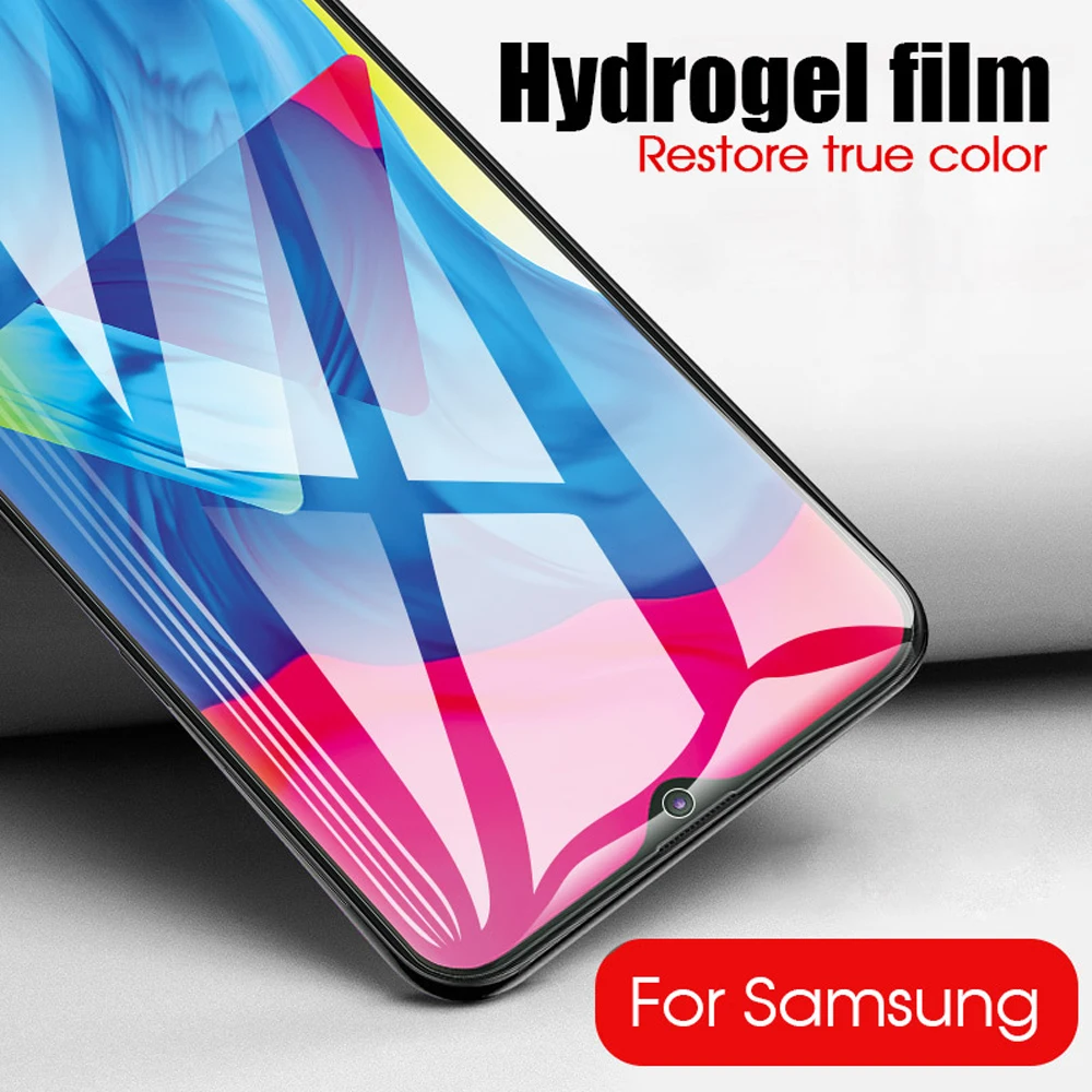Мягкая Гидрогелевая пленка с полным покрытием для samsung galaxy M30S M30 Защитная M20 M10 не