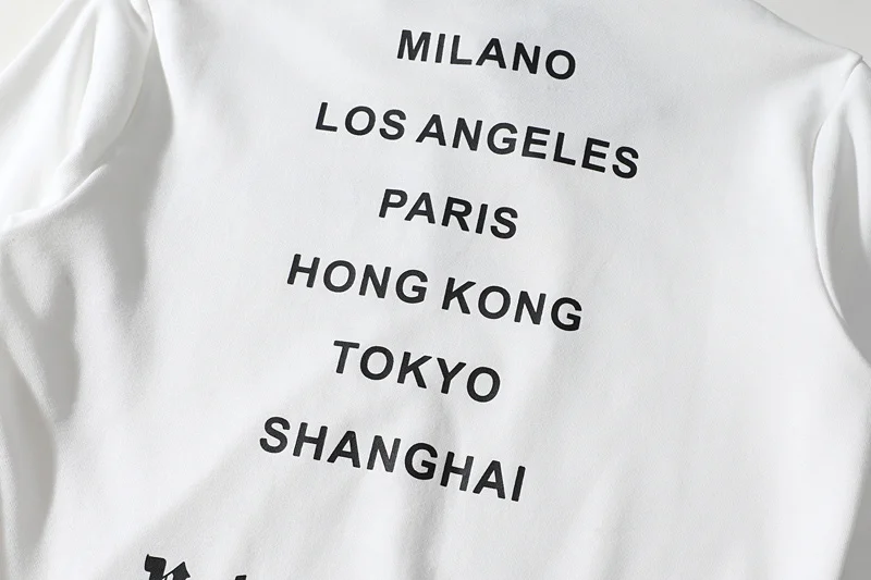 

Palm angels Trendy all-match personality hip-hop letter printed Sweatshirts