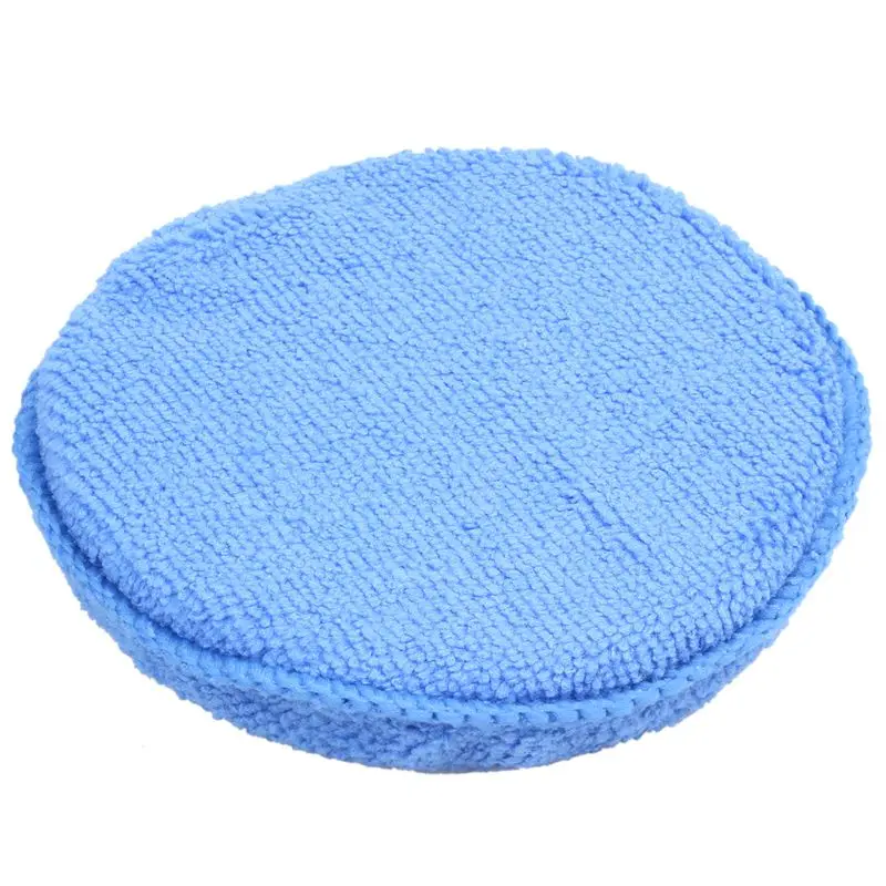 

10x Car Waxing Polish Microfiber Foam Sponge Applicator Cleaning Detailing Pads